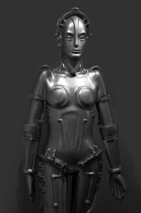Maria_from_the_film_Metropolis_on_display_at_the_Robot_Hall_of_Fame